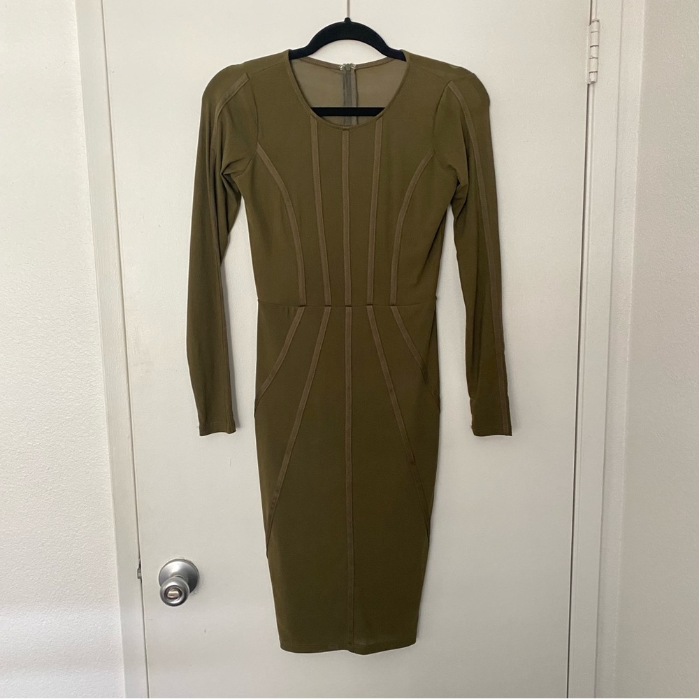 Green Sheer Dress